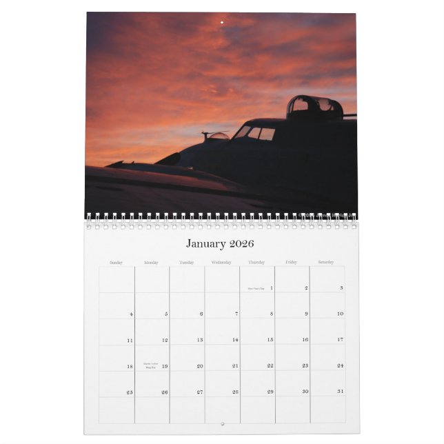 1944, Bombers 2007, 2006 James Harley Jr Kalender (Jan 2026)