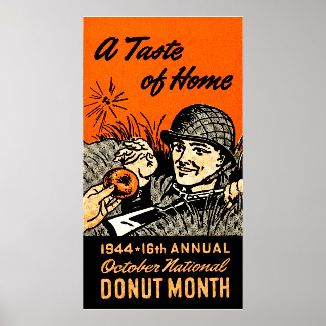 1944 Donut Poster (Framsidan)
