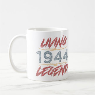 1944 Legend 80:e födelsedagen Kaffemugg