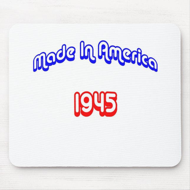 1945 gjorde i Amerika Musmatta (Framsidan)