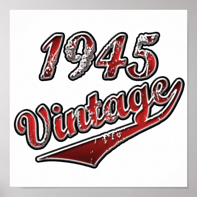 1945 Vintage Poster (Framsidan)