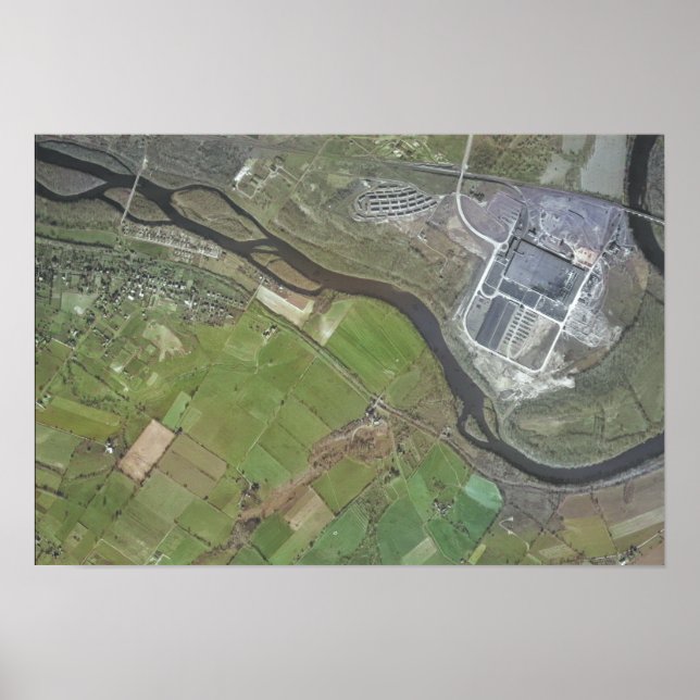 1946 Aerenalfoto Kenilworth PA Poster (Framsidan)