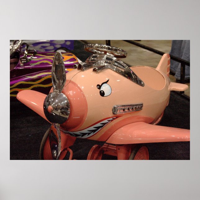 1946 Murray UB Pedalbil med flygplan Poster (Framsidan)