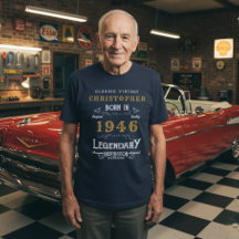 1946 Personlig på födelsedagen: Blått legendary Bl