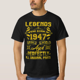 1947 års Grattis på födelsedagen-gåva, föddes lege T Shirt