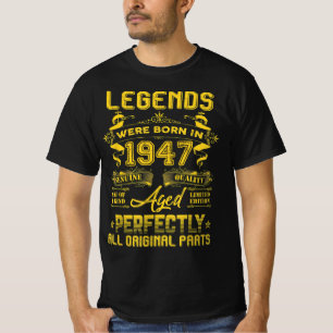 1947 års Grattis på födelsedagen-gåva, föddes lege T Shirt