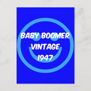 1947 baby boomer vykort