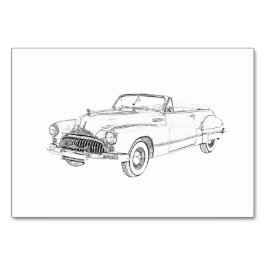 1947 Buick Roadmaster Bordsnummer