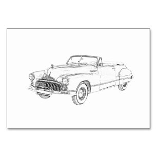 1947 Buick Roadmaster Bordsnummer