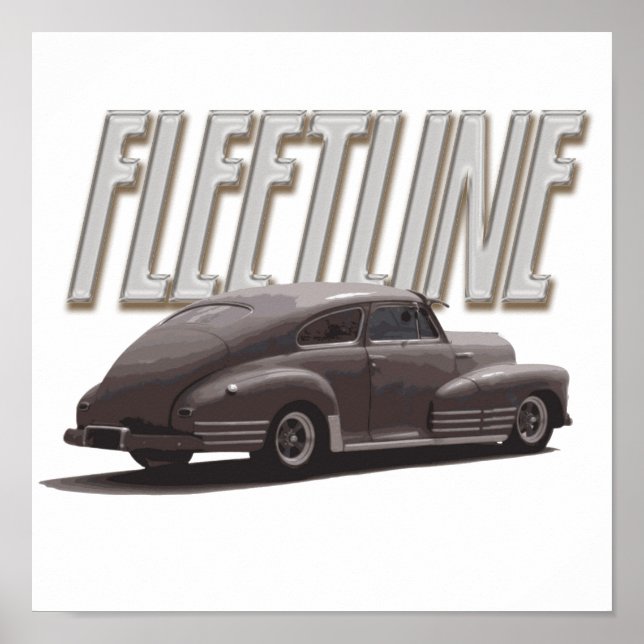 1947 Chevy Fleetline Poster (Framsidan)
