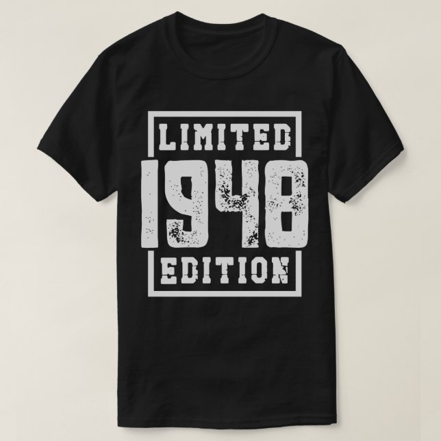 1948 års Begränsada utgåva T Shirt (Design framsida)