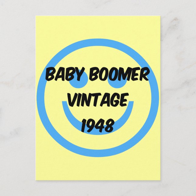 1948 baby boomer vykort (Framsida)