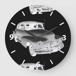 1948 Chevrolet Fleetmaster Antique Car Art Stor Klocka
