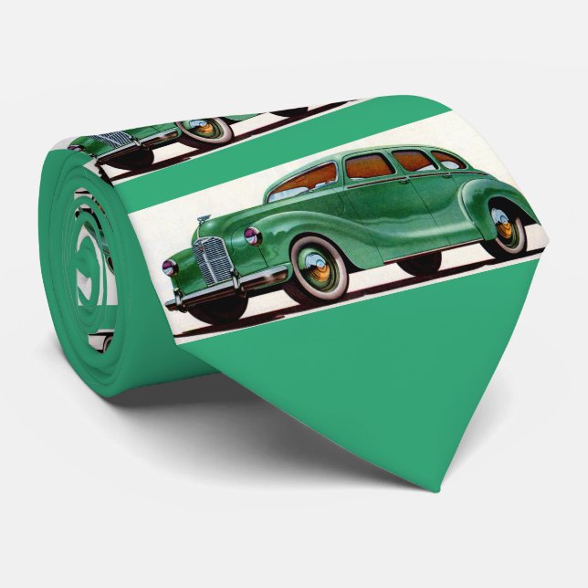 1948 grönt Austin Devon print Slips (Rullad)