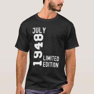 1948 juli Grattis på födelsedagen Party T Shirt