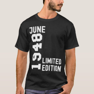 1948 juni Grattis på födelsedagen Party T Shirt