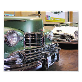 1948 Lincoln Conversible & !953 Buick Skylark Fototryck