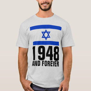 1948 OCH FÖR EVIGT PRO-ISRAEL T-Shirts