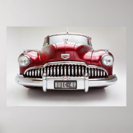 1949 Buick Toppen åttautskrift Poster