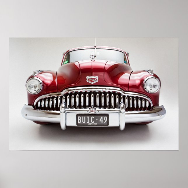 1949 Buick Toppen åttautskrift Poster (Framsidan)