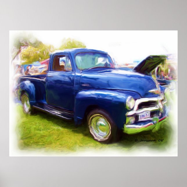 1949 Chevy Lastbil Poster (Framsidan)