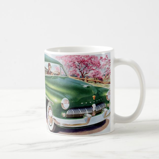 1949 grönt Mercury sedan Kaffemugg (Höger)