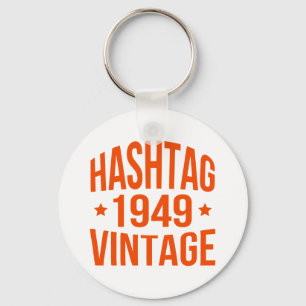 1949 Hashtag-Vintage Nyckelring