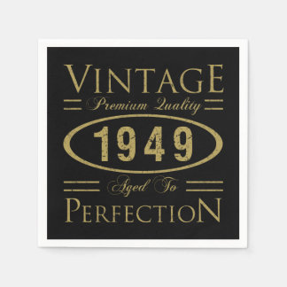 1949 Premium-kvalitet Pappersservett