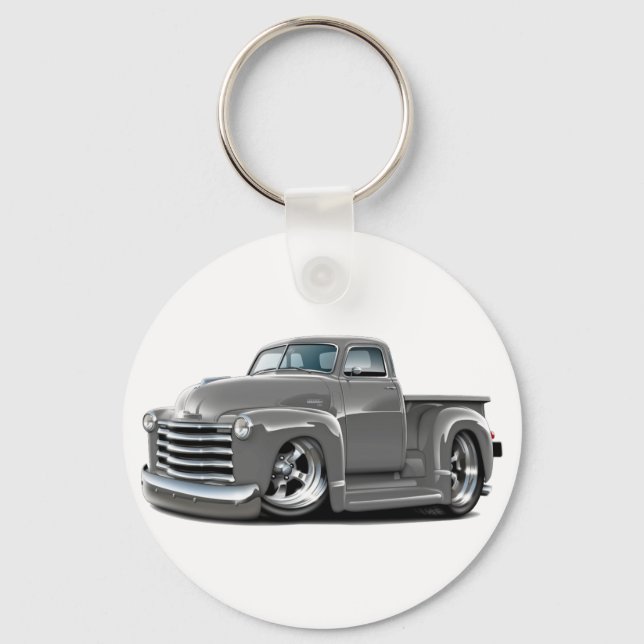 1950-52 Chevy Grått Lastbil Nyckelring (Framsida)