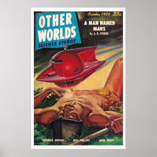 1950! ANDRA ORD SCI FI-PULL POSTER