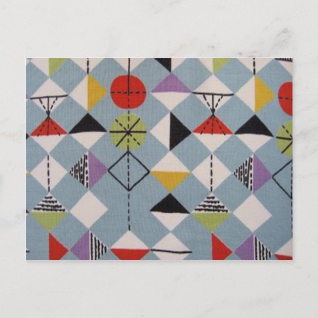 1950 års Retrodesign Vykort (Framsida)