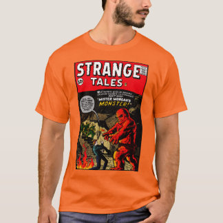 1950 års STRANGE TALES-Tecknad T-Shirt