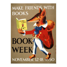 1950 Barns Bok-vecka Poster