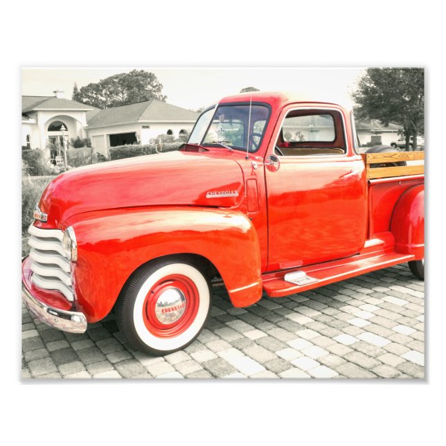 1950 Chevrolet 3100 Pickup Fototryck (Framsidan)