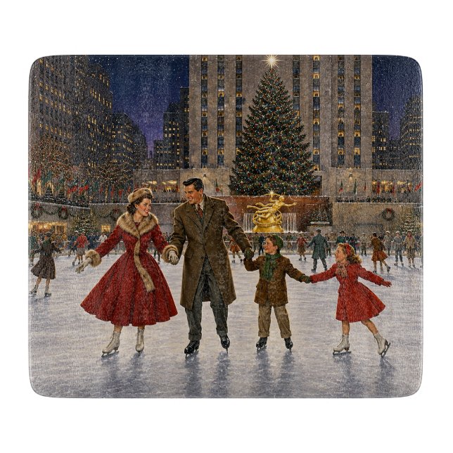 1950 Familj jul ny york isrinken (Framsidan)