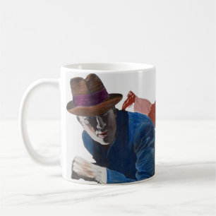 1950 gritty detektiv kaffemugg