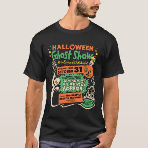1950 Halloween Ghost Show T Shirt