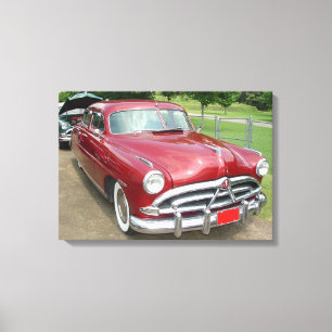 1950 Hudson Pacemaker Poster Canvastryck