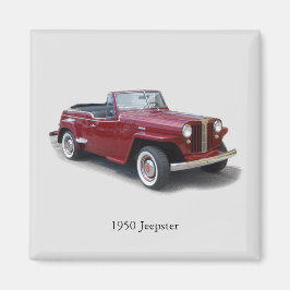 1950 Jeepster magnet