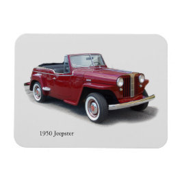 1950 Jeepster magnet
