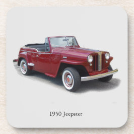 1950 Jeepster-uppsättning med 6 underlägg