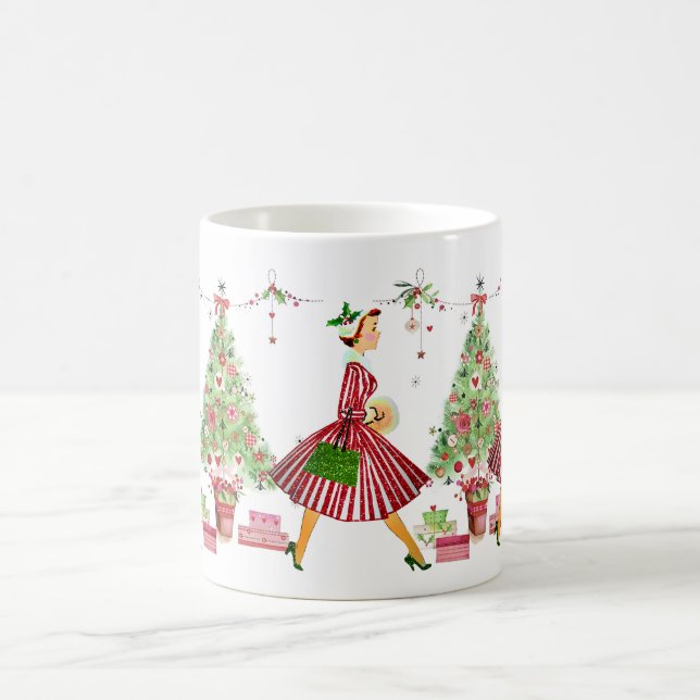 1950 jul vintage dam  kaffemugg (Center)