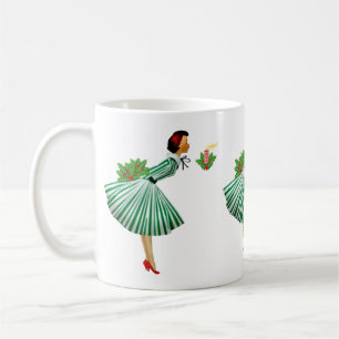 1950 Jul Vintage Dam Kaffemugg