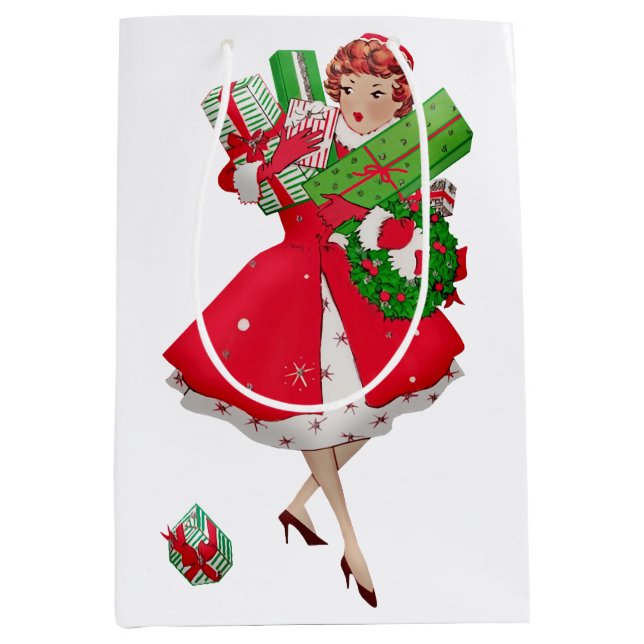 1950 Julen Dam Julhandel För Gåvor  (Framsidan)