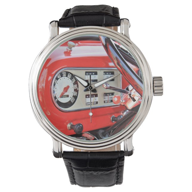1950 Klassisk Pickup Instrumentbräda Armbandsur (Framsida)