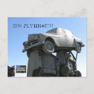 1950 Plymouth Vykort