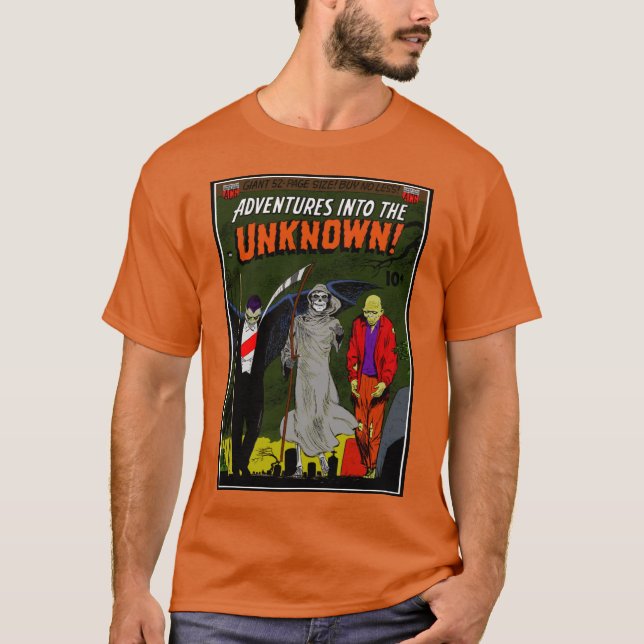 1950:s Äventyr in i Okänd! T-Shirt (Framsida)