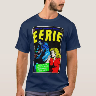 1950:s "EERIE"-Tecknader T Shirt
