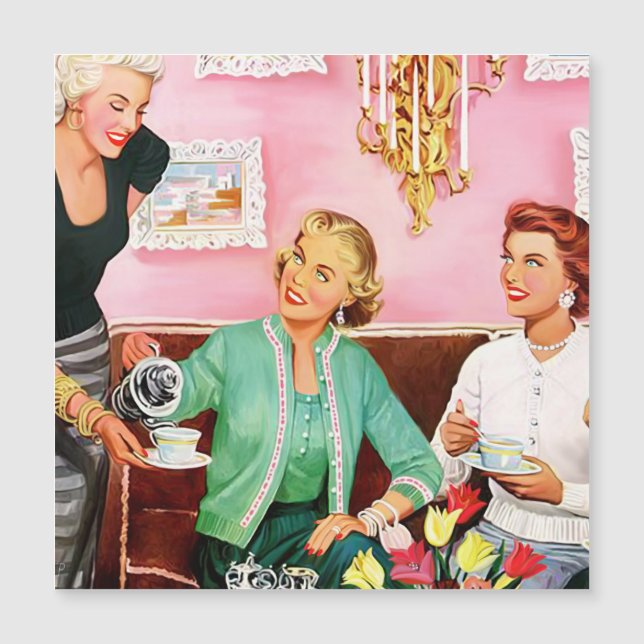 1950:S TEA-INBJUDAN EFTERMIDDAG (Framsida)