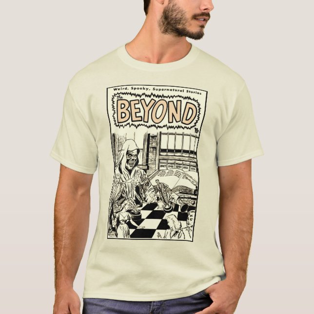 1950:s "The Beyond"-Tecknader T-Shirt (Framsida)